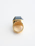 Eme ring - smoky blue